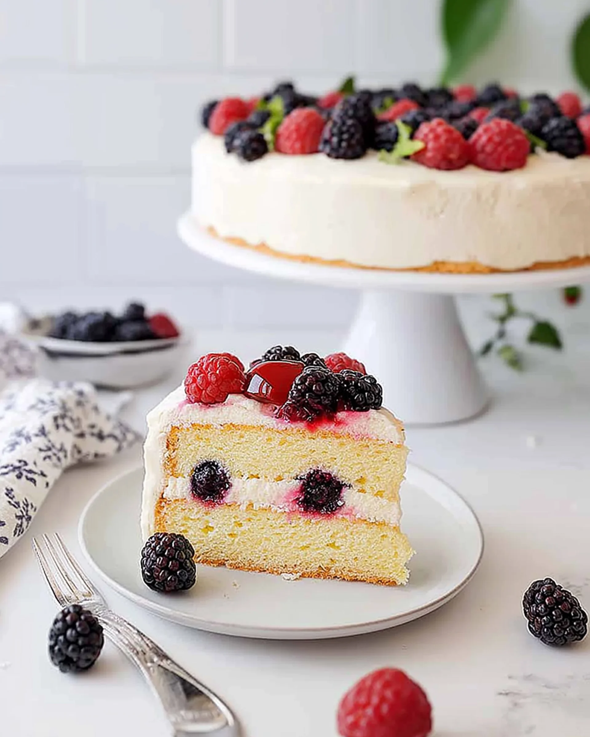 Summer Berry Cake! Discover the Best Recipe Today!