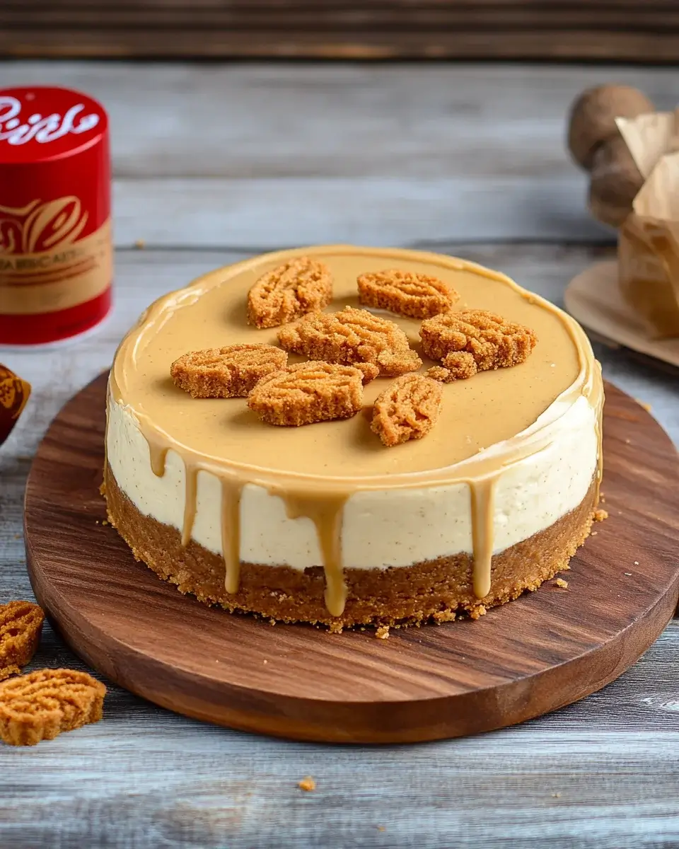 One Pot Lotus Biscoff Cake: Indulge in a No-Bake Delight!
