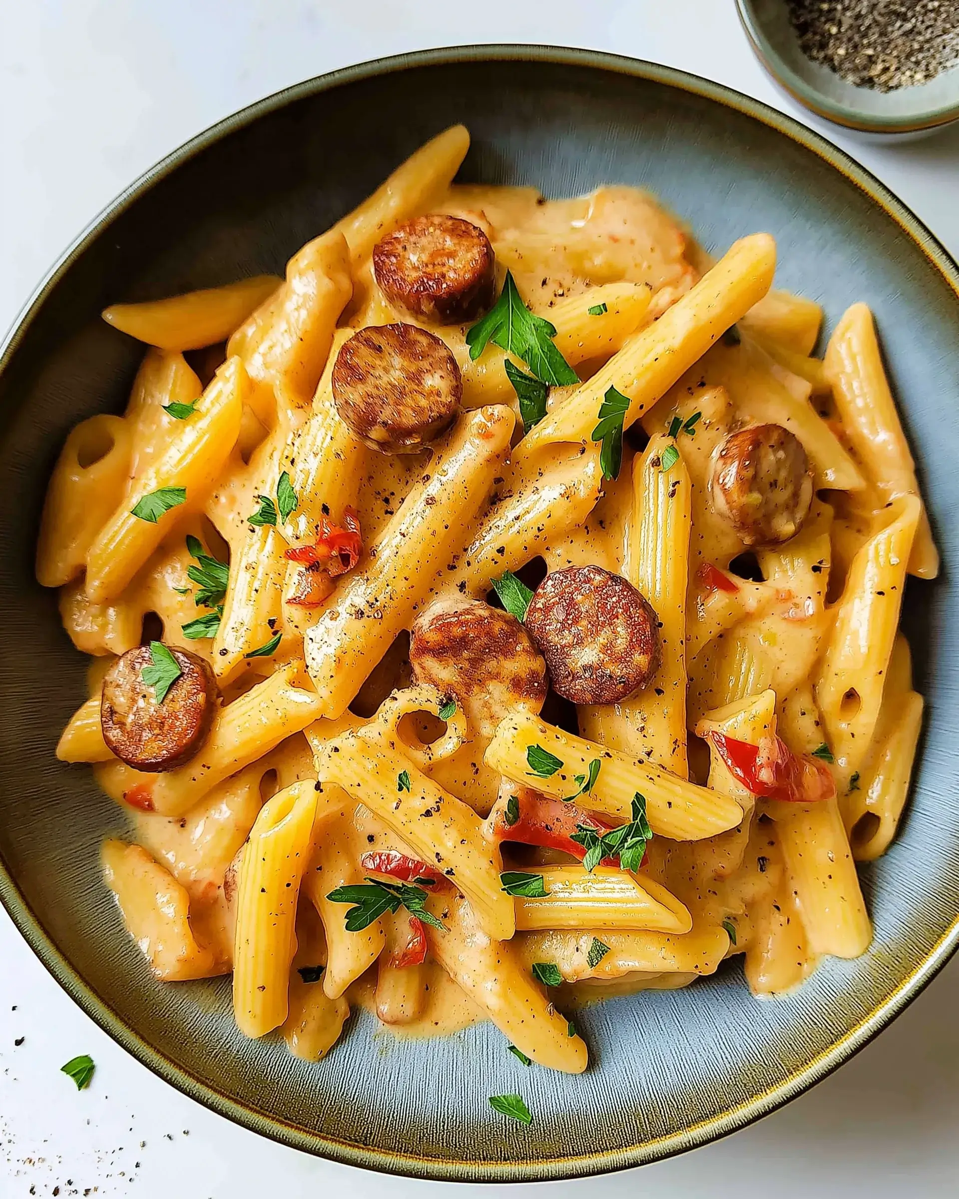 Creamy Cajun Sausage Pasta: A Delicious One-Pot Wonder!