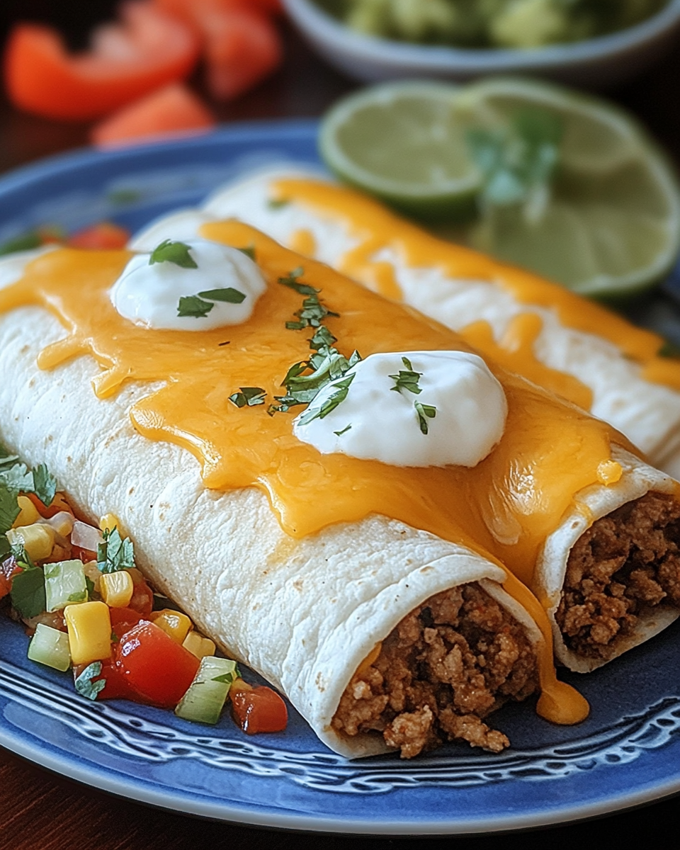 Cheesy Beefy Burrito Recipe That Will Tempt Your Tastebuds!