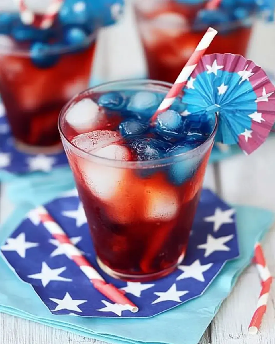 Patriotic Punch: A Refreshing Drink for Celebrations!