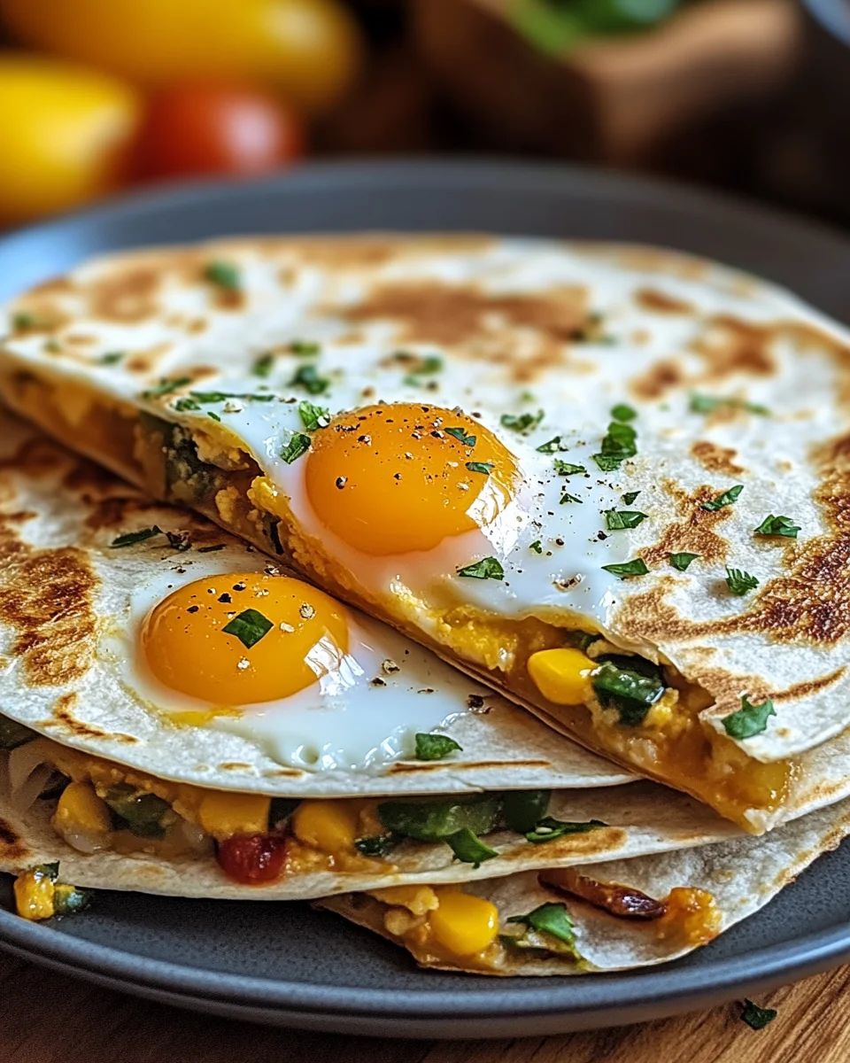 Fried Egg Quesadilla: A Delicious Quick Recipe!