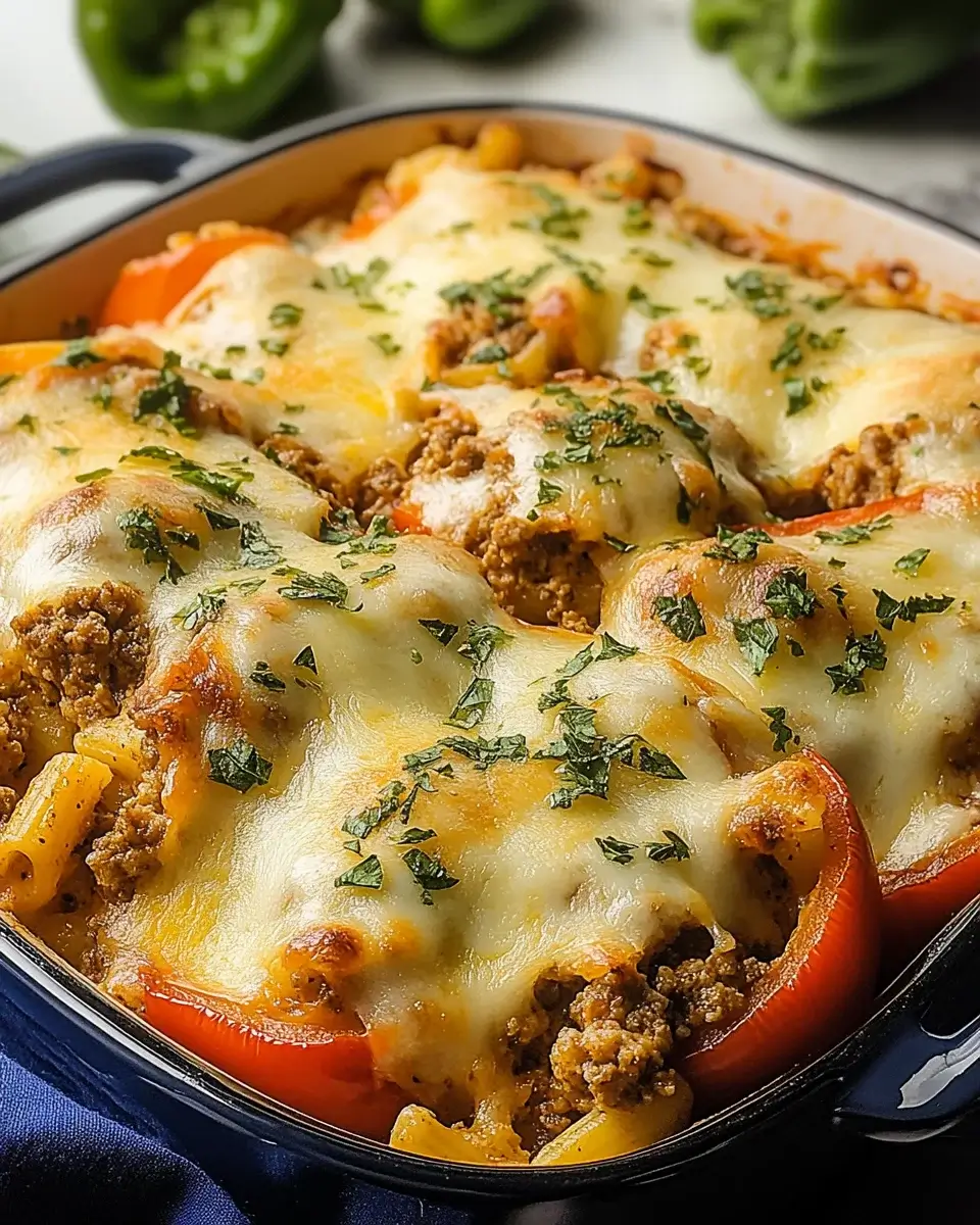 Stuffed Pepper Casserole: A Flavorful One-Pan Delight!