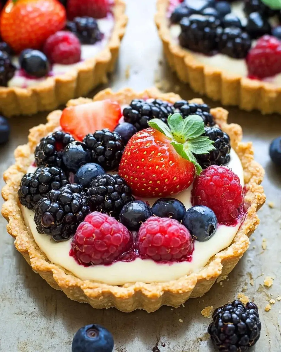 No Bake Fruit Tart: Delight in Easy, Fresh Flavor!