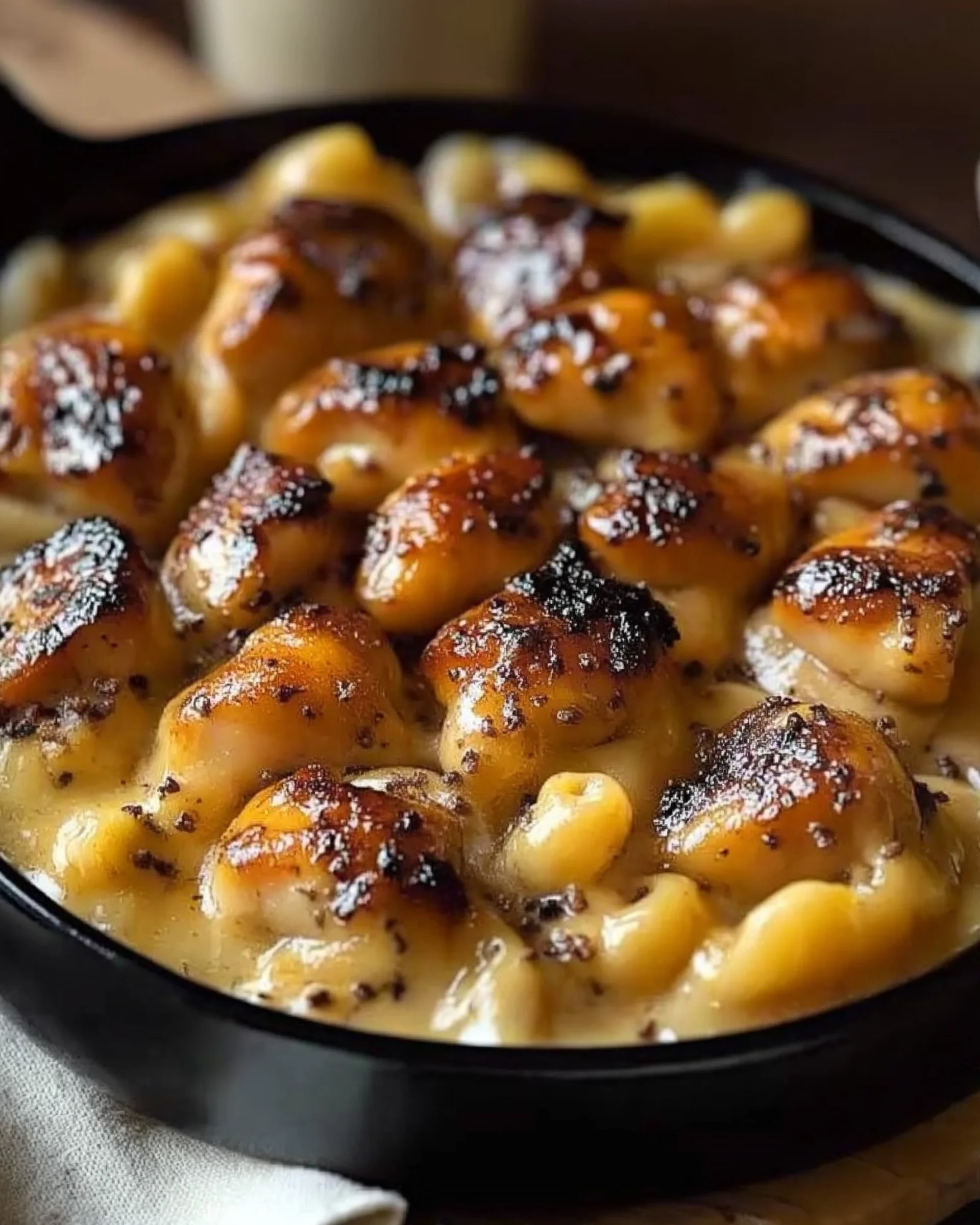 Creamy Honey Pepper Chicken Mac and Cheese Recipe Unveiled