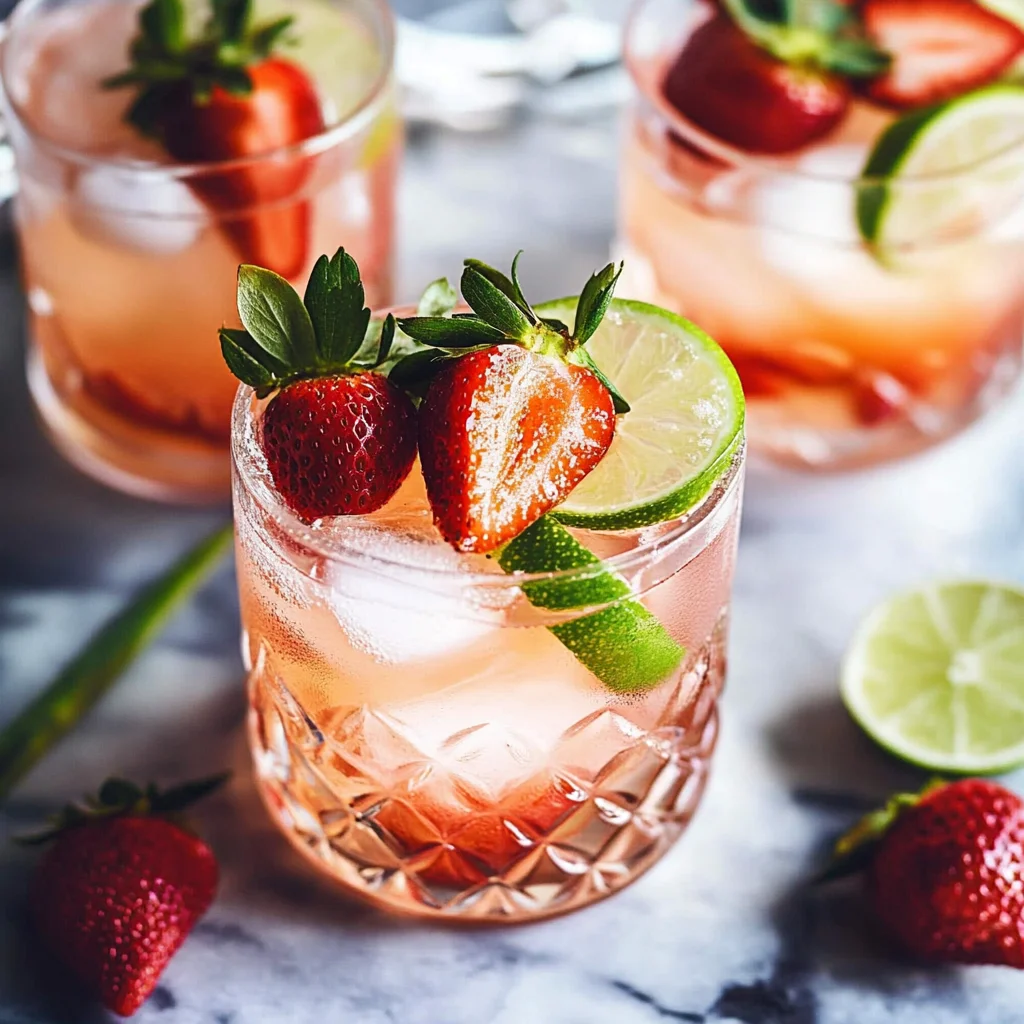 Strawberry Lime Vodka Smash Recipe to Refresh Your Day