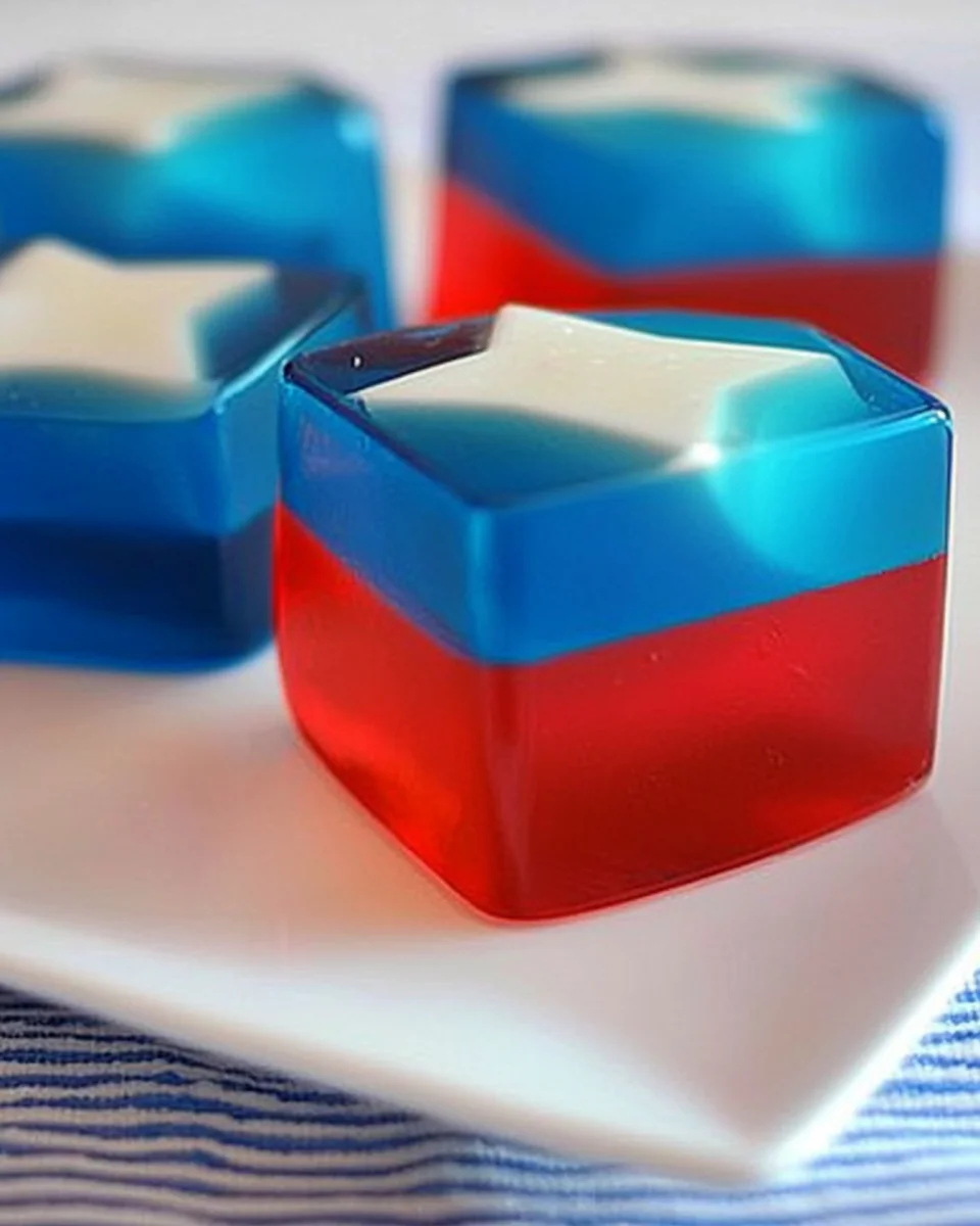 Red White and Blue Finger Jello: Delightful Layered Fun!