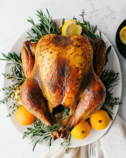 Thanksgiving Turkey: Master Juicy Herb-Roasted Perfection!
