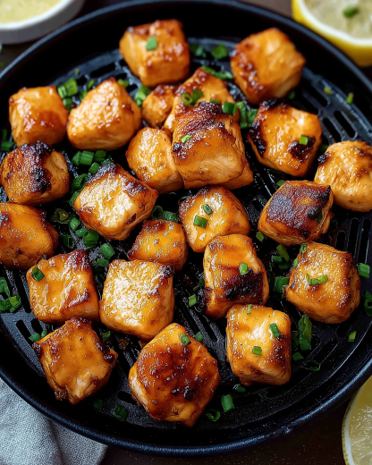 Bang Bang Salmon Bites: Easy Air Fryer Recipe Unveiled!