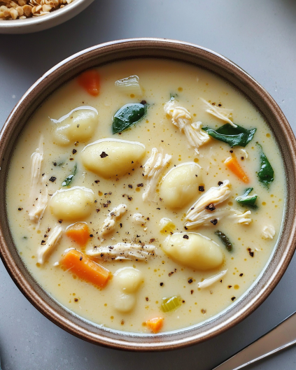 Crockpot Chicken Gnocchi Soup: A Creamy Delight Awaiting You!