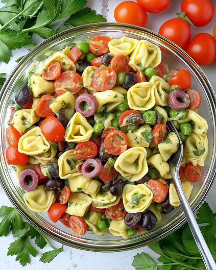 Italian Tortellini Pasta Salad: Bright, Fresh, and Full of Flavor