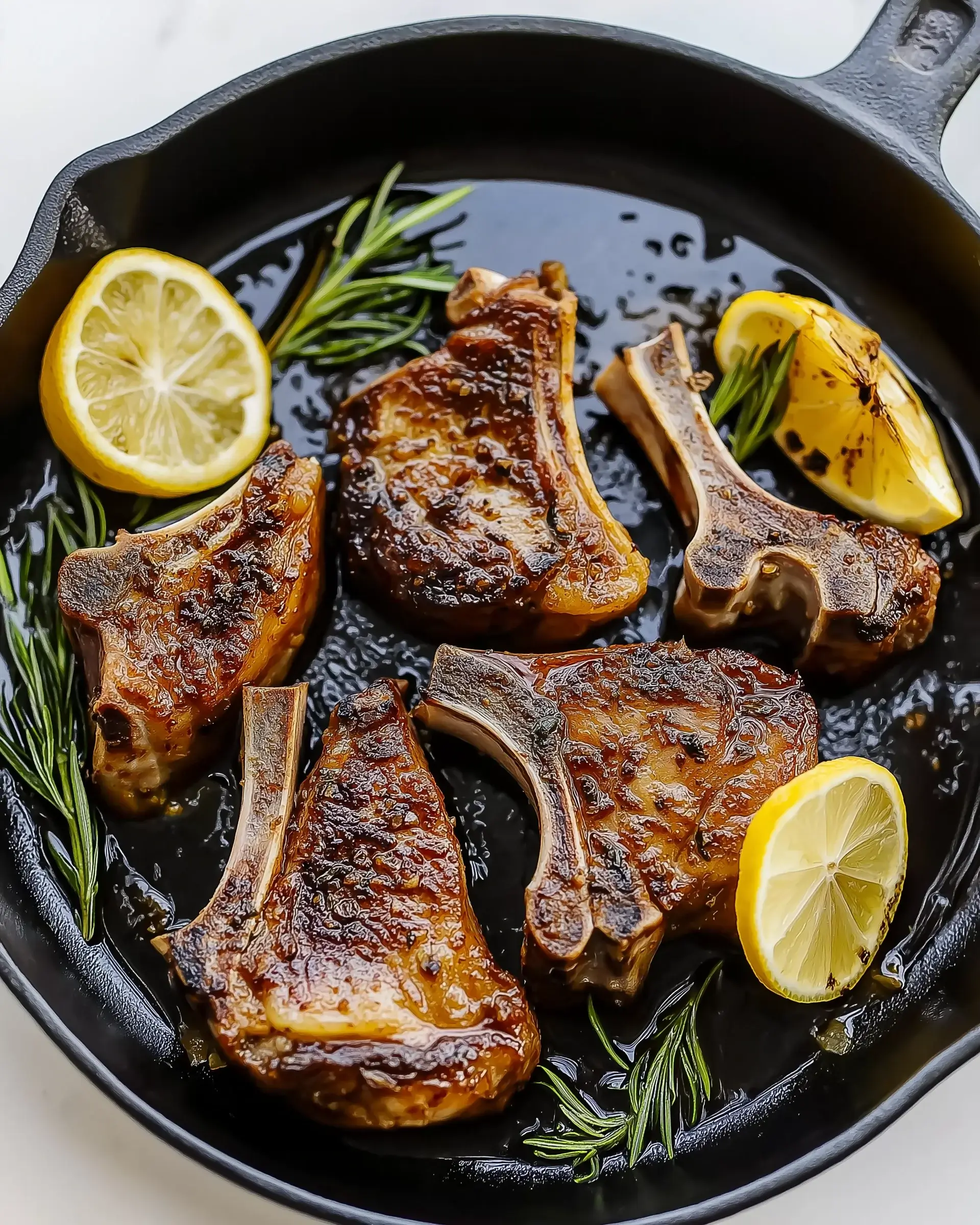 Lemon-Garlic Lamb Chops: A Flavorful Grilling Delight!