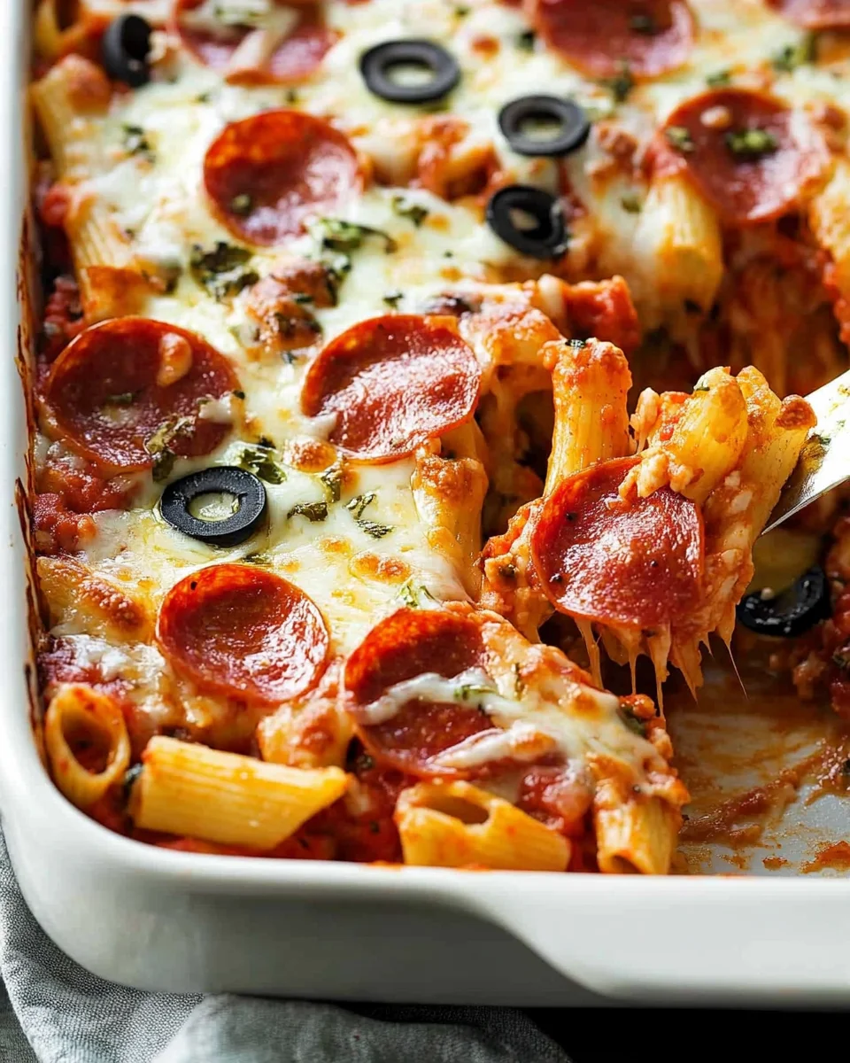Pizza Pasta Bake: Discover the Ultimate Comfort Dish!