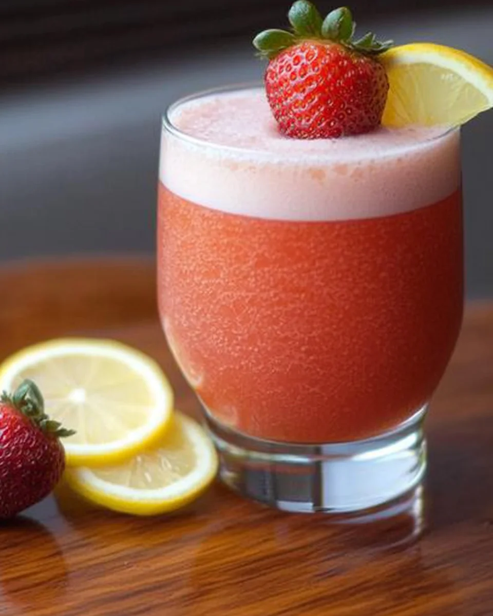 Strawberry Lemonade Whiskey Sour Recipe you’ll love today!