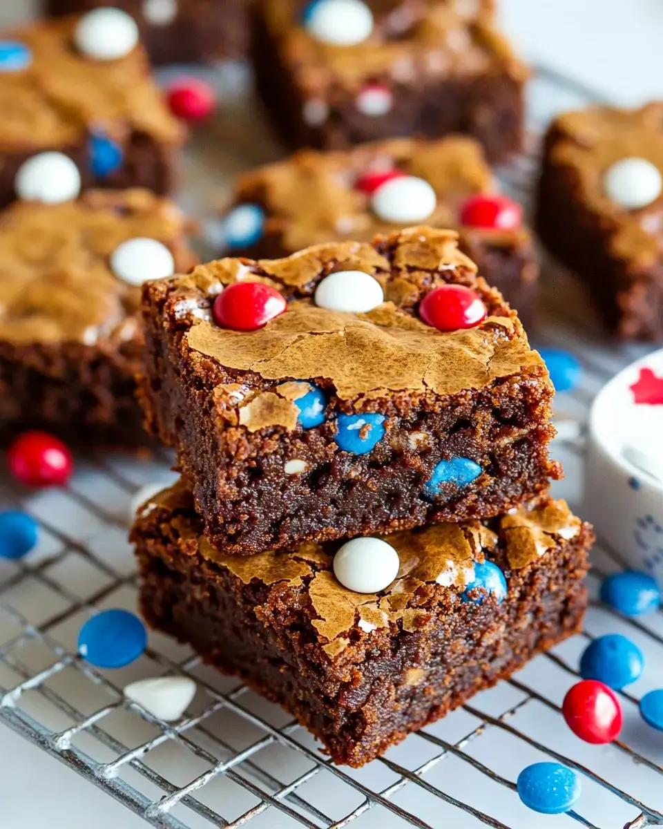 4th of July Brownies: Celebrate with a Festive Recipe!