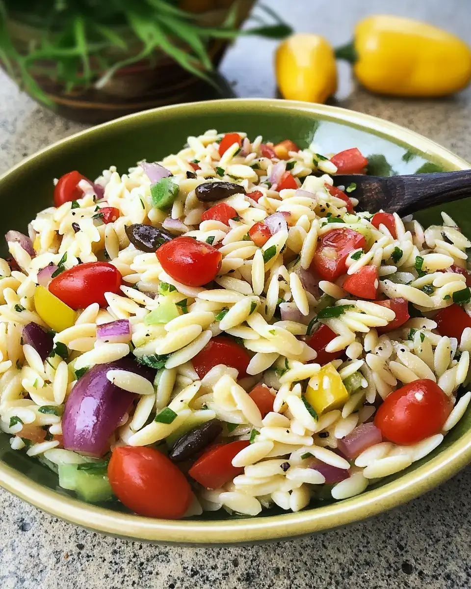 Orzo Salad: Discover This Refreshing Recipe Today!