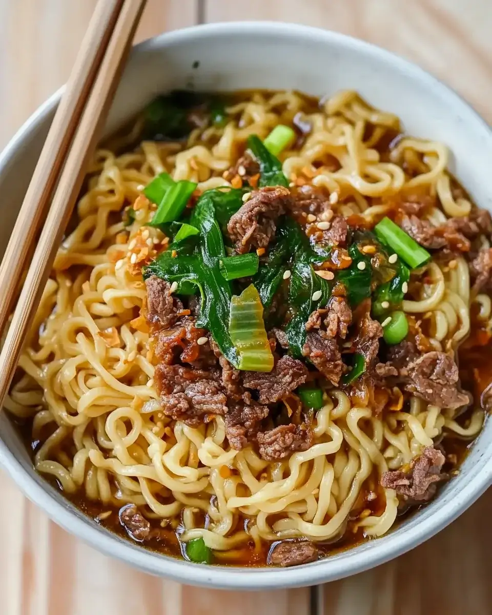 Beef Ramen Noodles: Easy Slow Cooker Recipe Awaits!