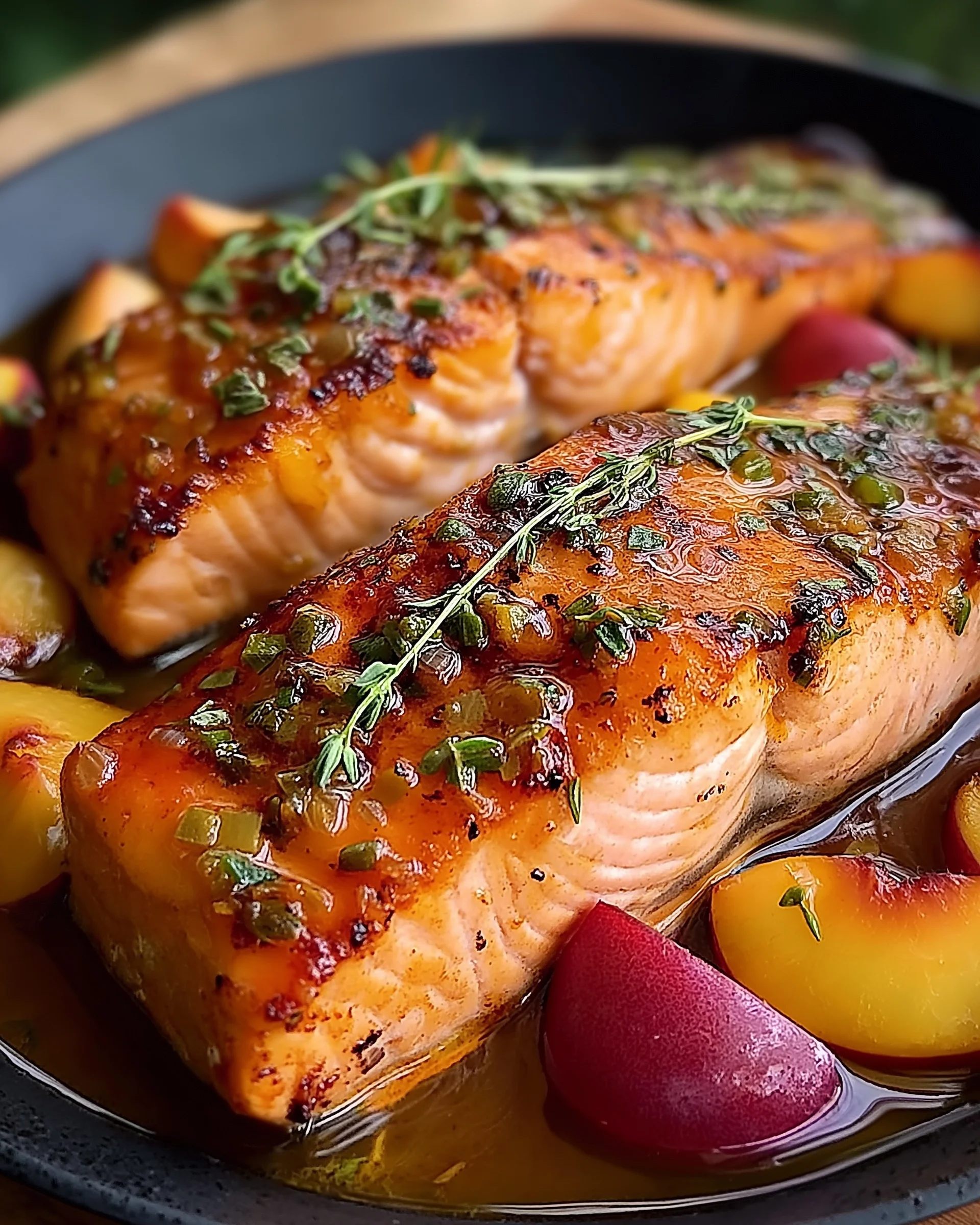 Bourbon Peach Roasted Salmon: A Flavorful Recipe to Try!