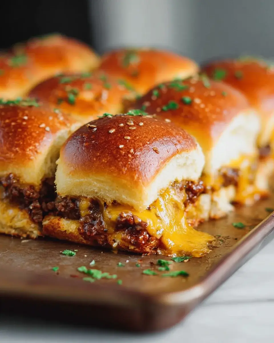 Cheeseburger Sliders - Insanely Good Recipe You’ll Love!