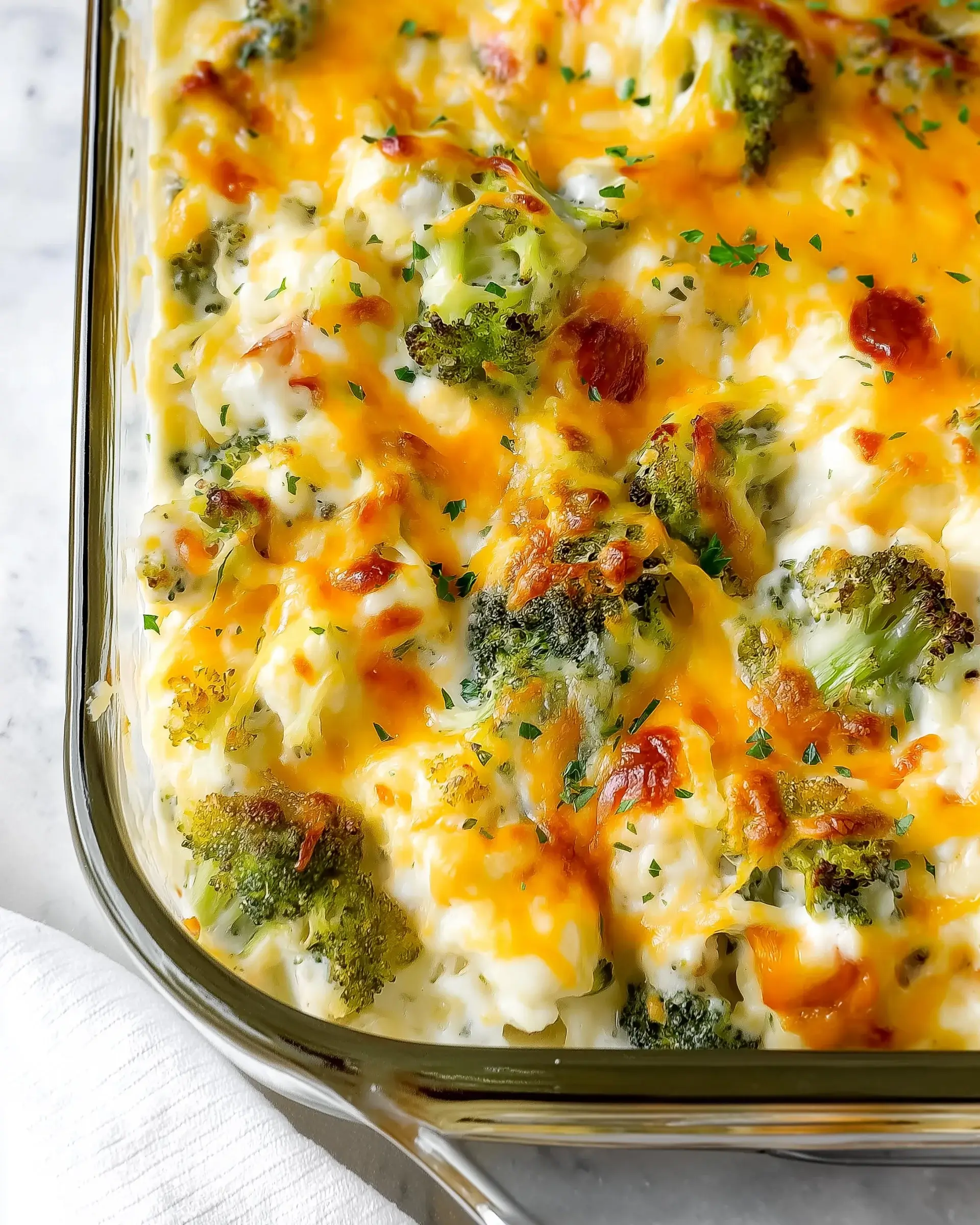 Loaded Cauliflower Broccoli Casserole is a must-try!