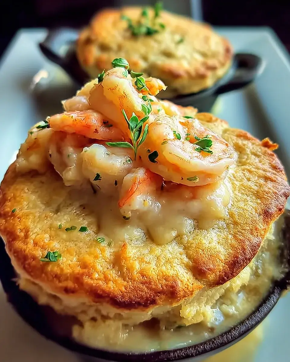 Cheddar Bay Biscuit Seafood Pot Pie: A Comforting Delight