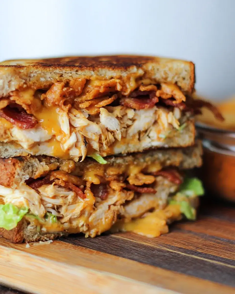 Crispy Bacon & Ranch Chicken Melt: A Delicious Recipe!