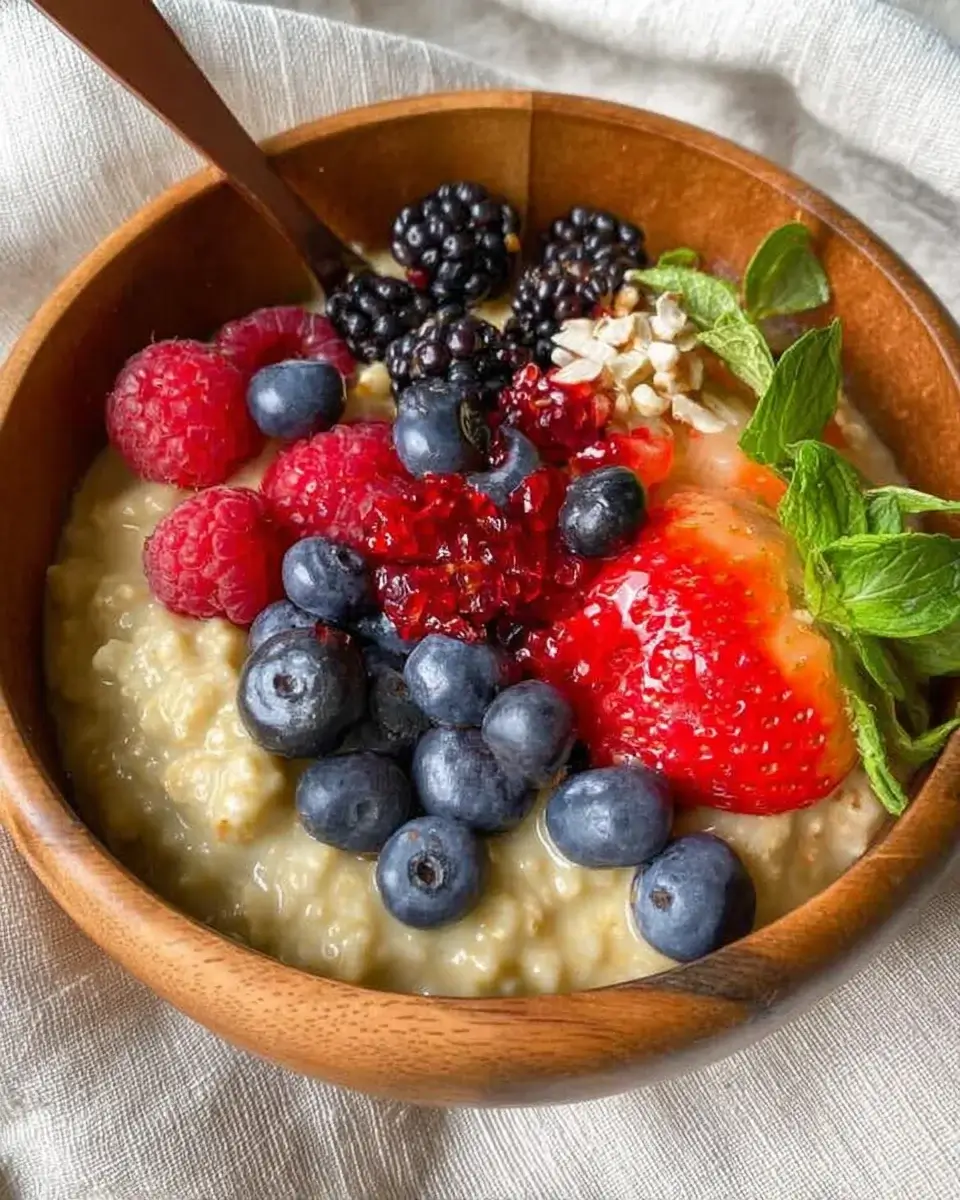 Creamy Custard Oatmeal: A Delish Breakfast Treat!