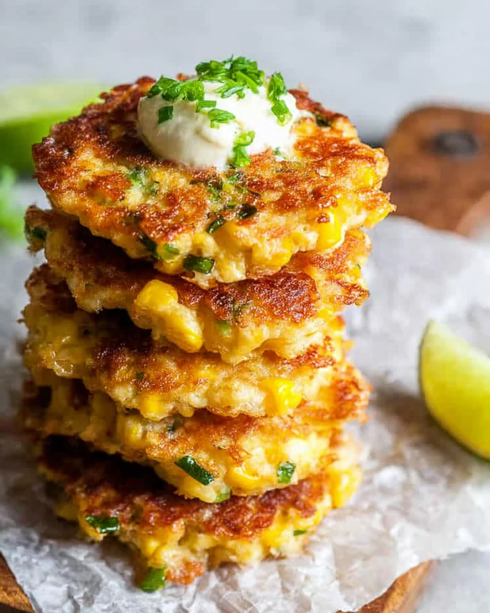 Cheesy Corn Fritters: Delight in This Easy Recipe!