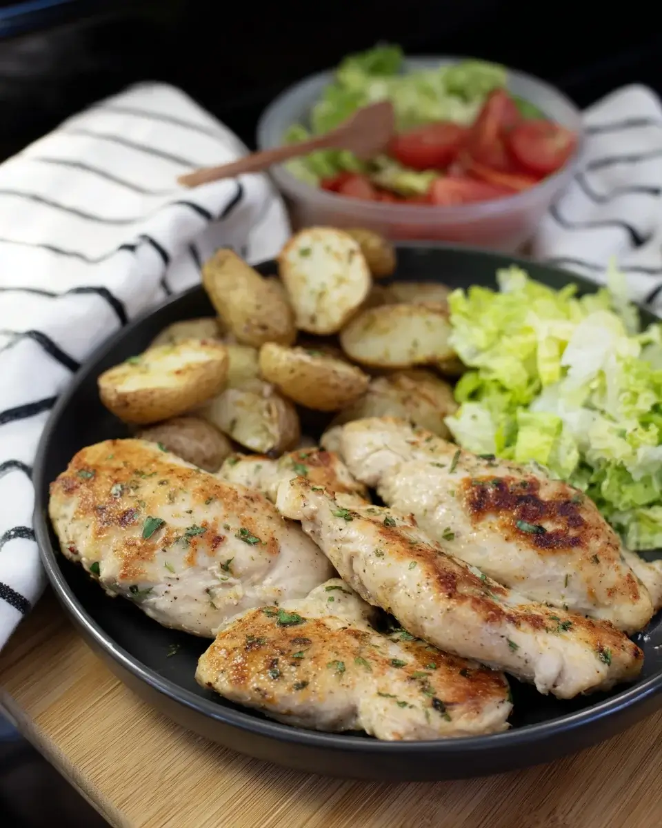 Garlic Parmesan Chicken: A Flavorful Griddled Delight!