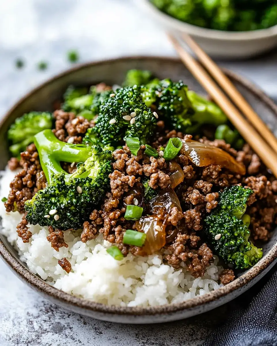 Honey Garlic Ground Beef and Broccoli – Quick & Easy Stir-Fry Recipe You’ll Love!