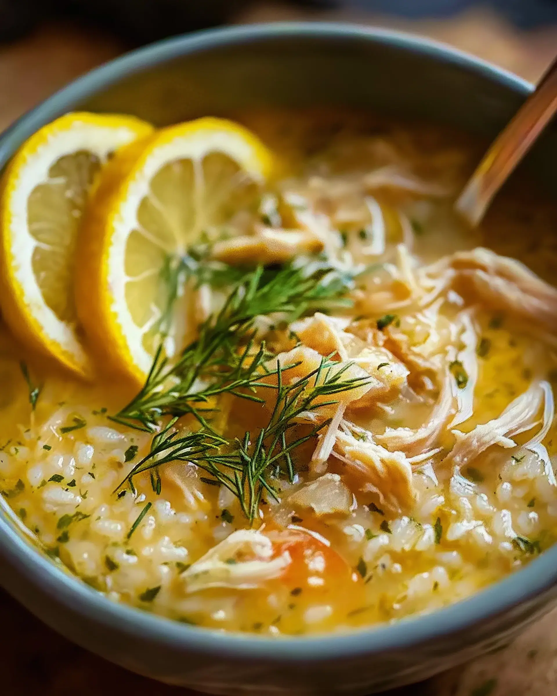 Mediterranean Lemon Chicken Soup that Wows Your Taste Buds
