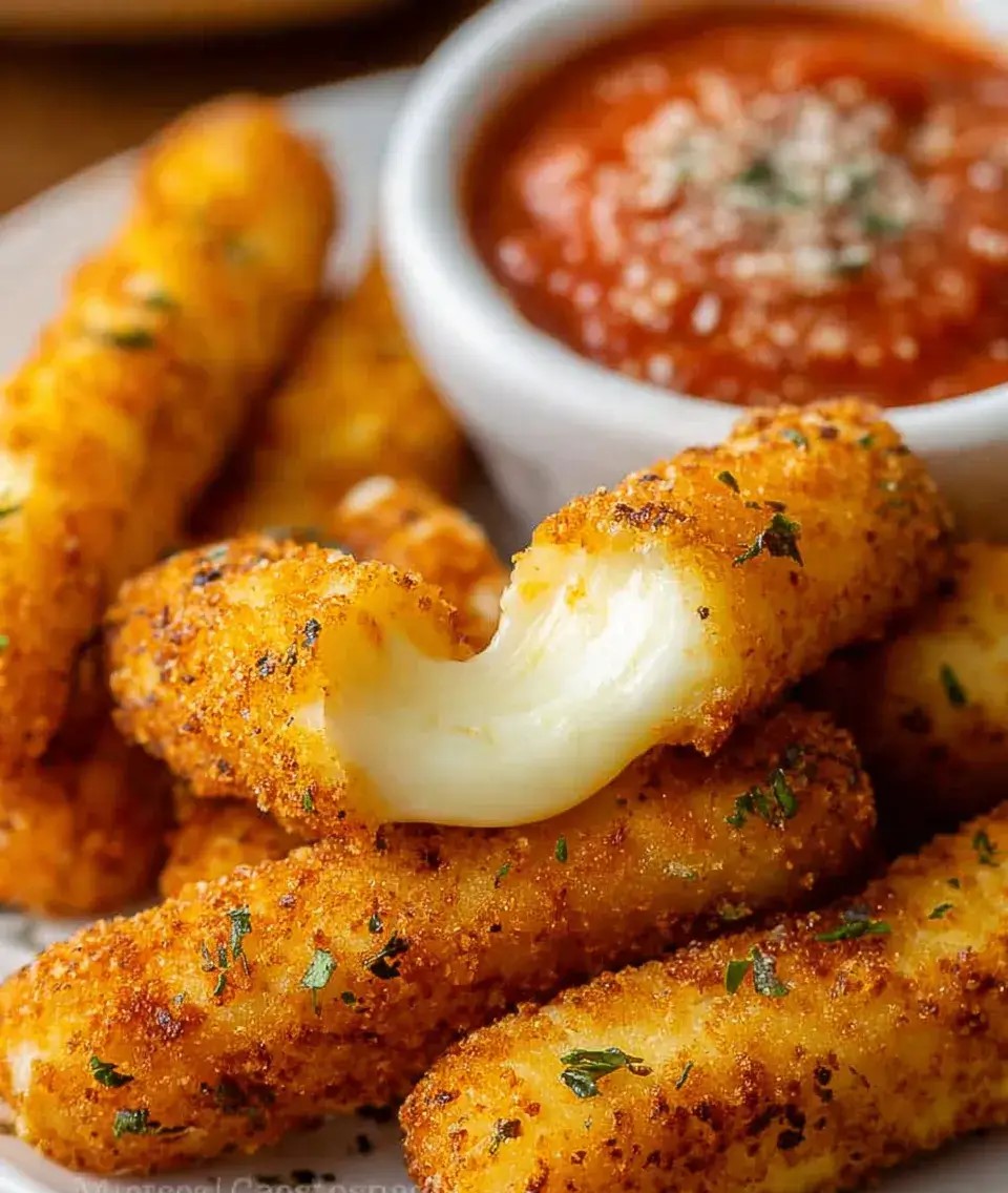 Golden Crunch Mozzarella Sticks You’ll Love to Make!