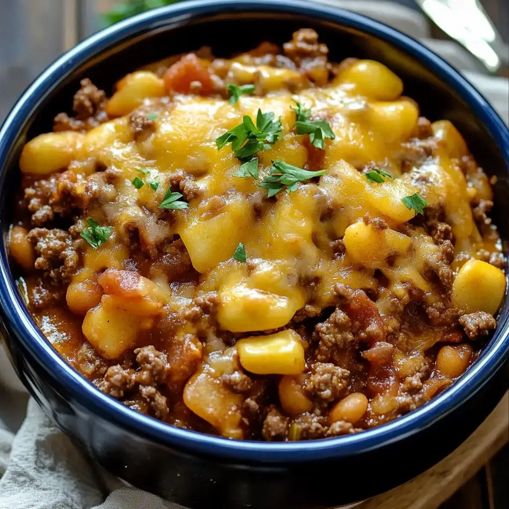 Slow Cooker Cowboy Casserole: Easy Comfort Food Recipe!