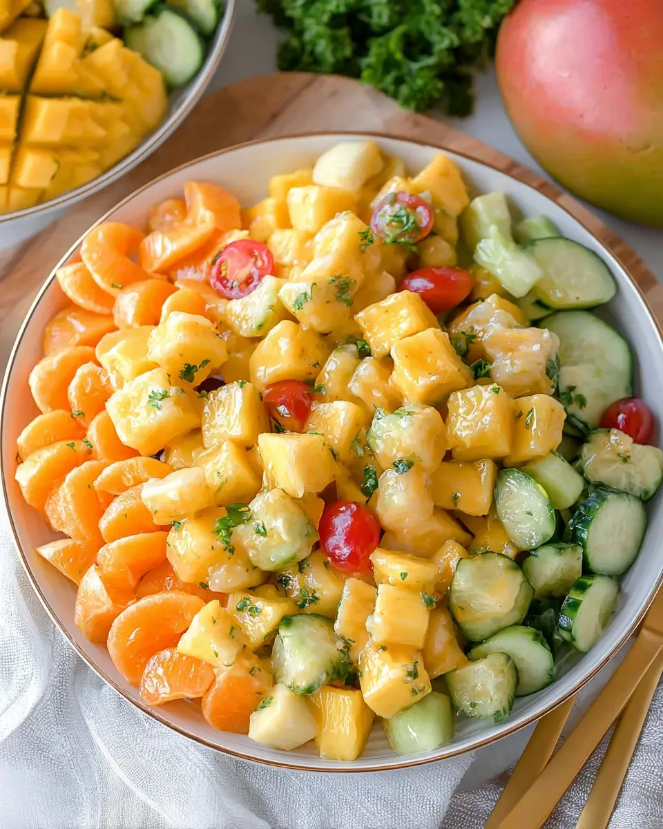 Sunshine Salad - An Organized Chaos: A Flavorful Delight!