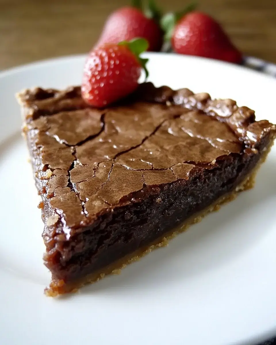 Decadent Hot Fudge Pie: Indulge in Rich Chocolate Bliss!