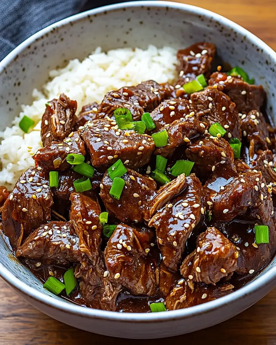 Slow Cooker Korean Beef: Easy Recipe for Flavorful Meals