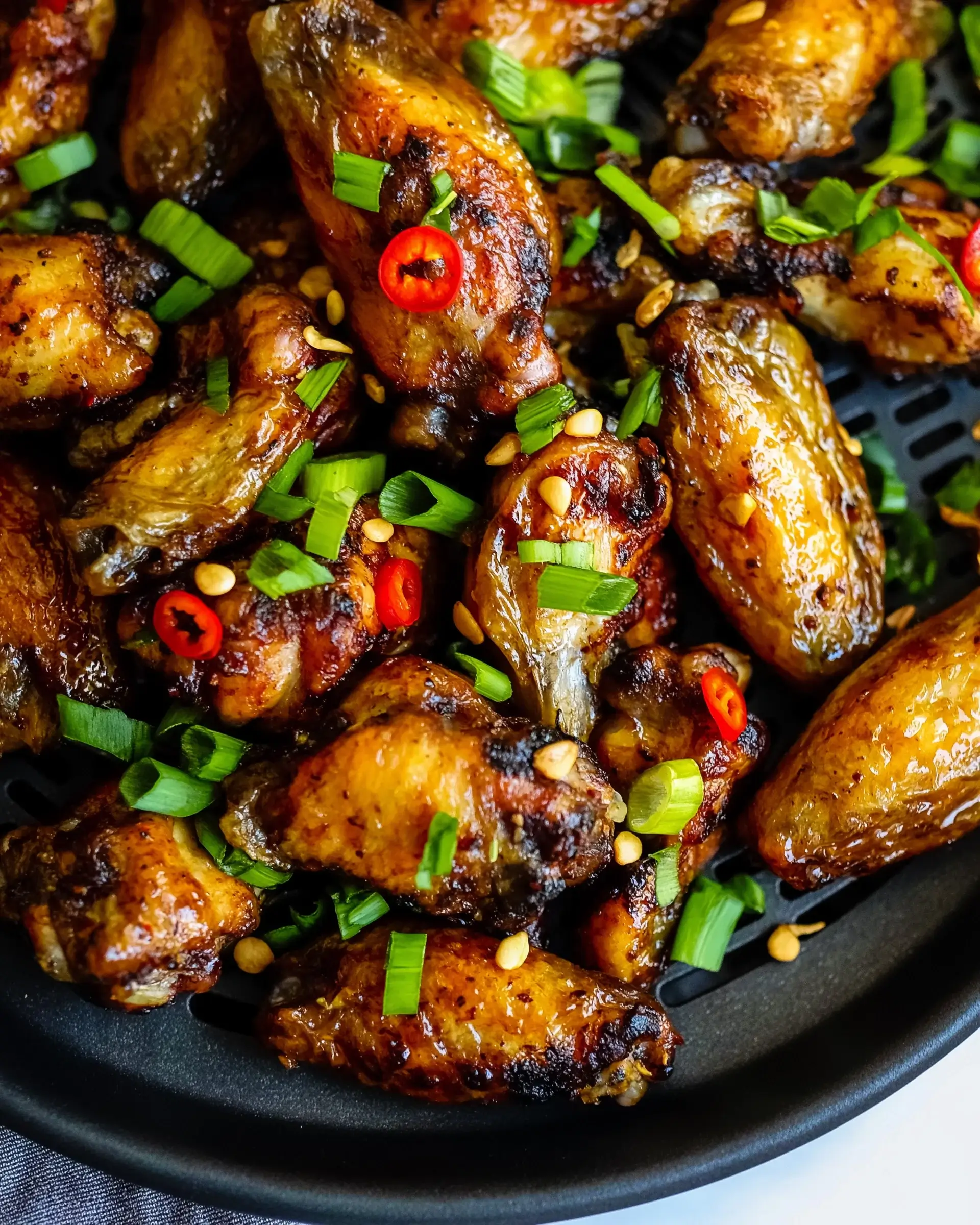 Sticky Lemongrass Chili Air Fryer Chicken Wings: A Delightful Recipe!