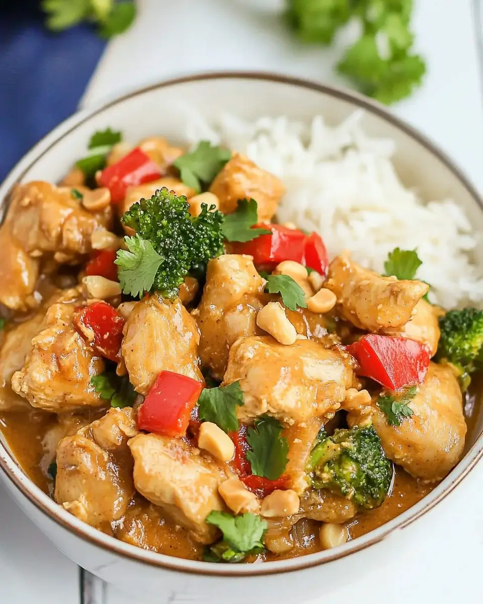 Thai Peanut Chicken: The Perfect Flavorful Recipe!