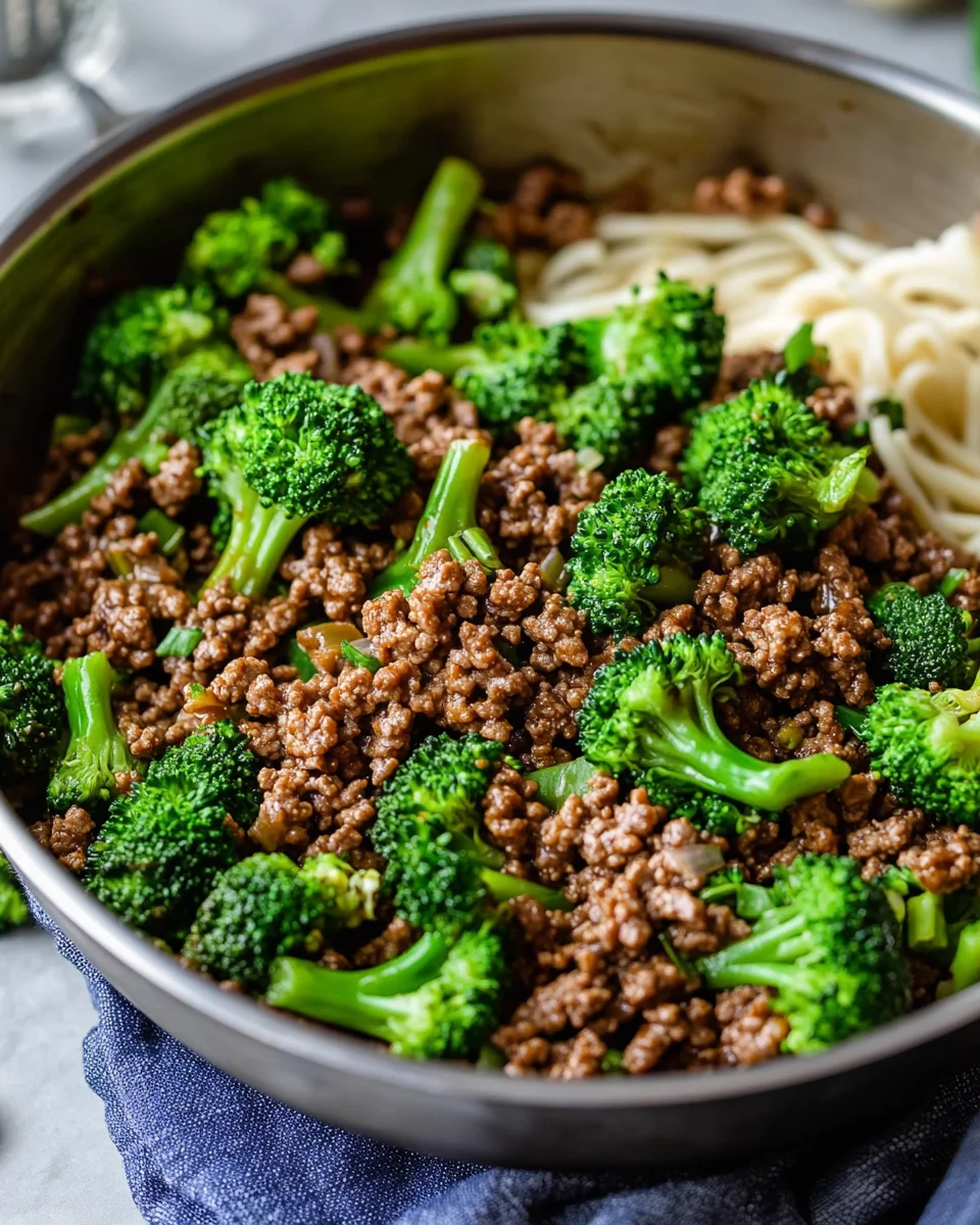 Ground Beef and Broccoli Stir Fry: A Quick Delight!