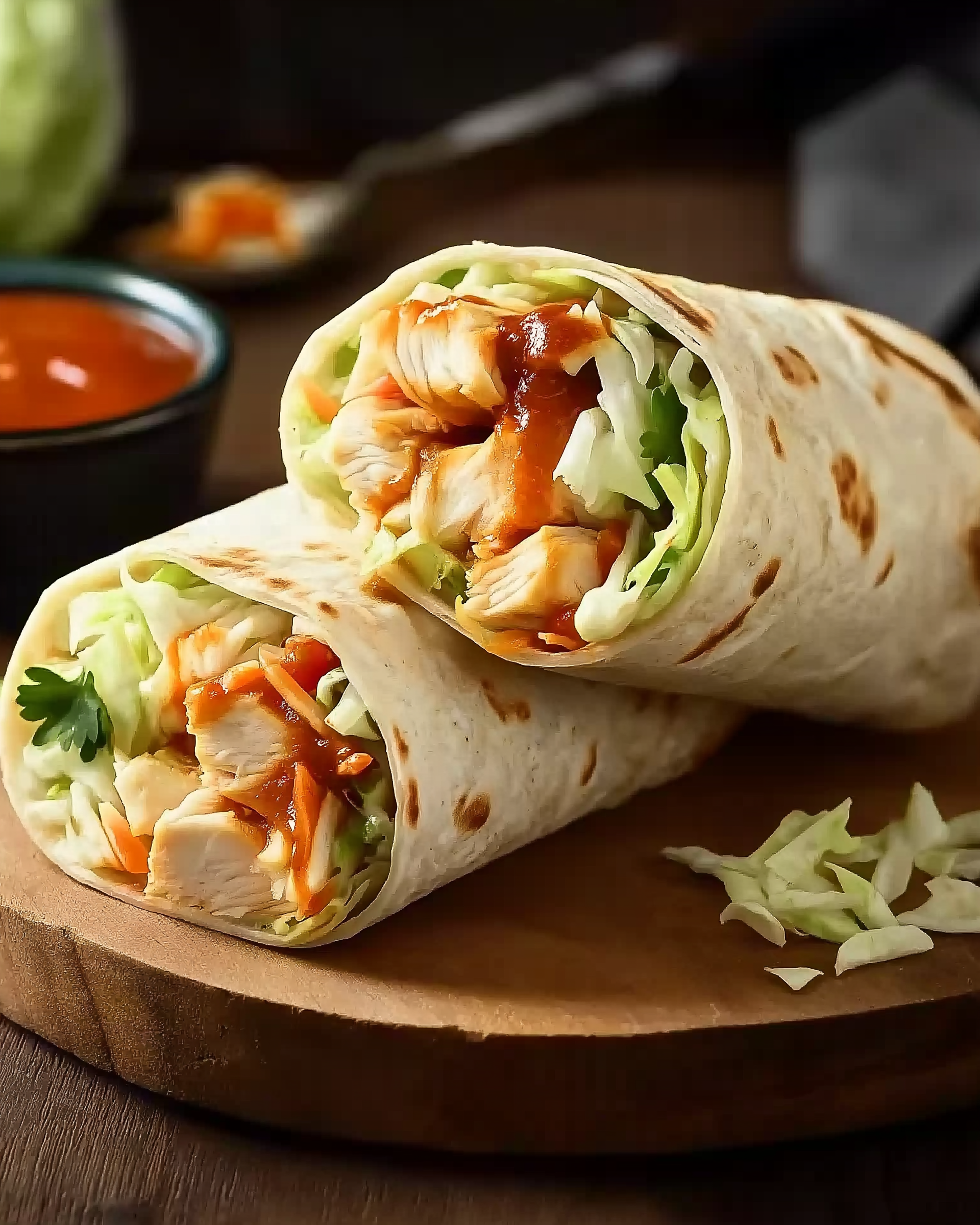 BBQ Chicken Coleslaw Wraps: A Tasty Meal You'll Love!
