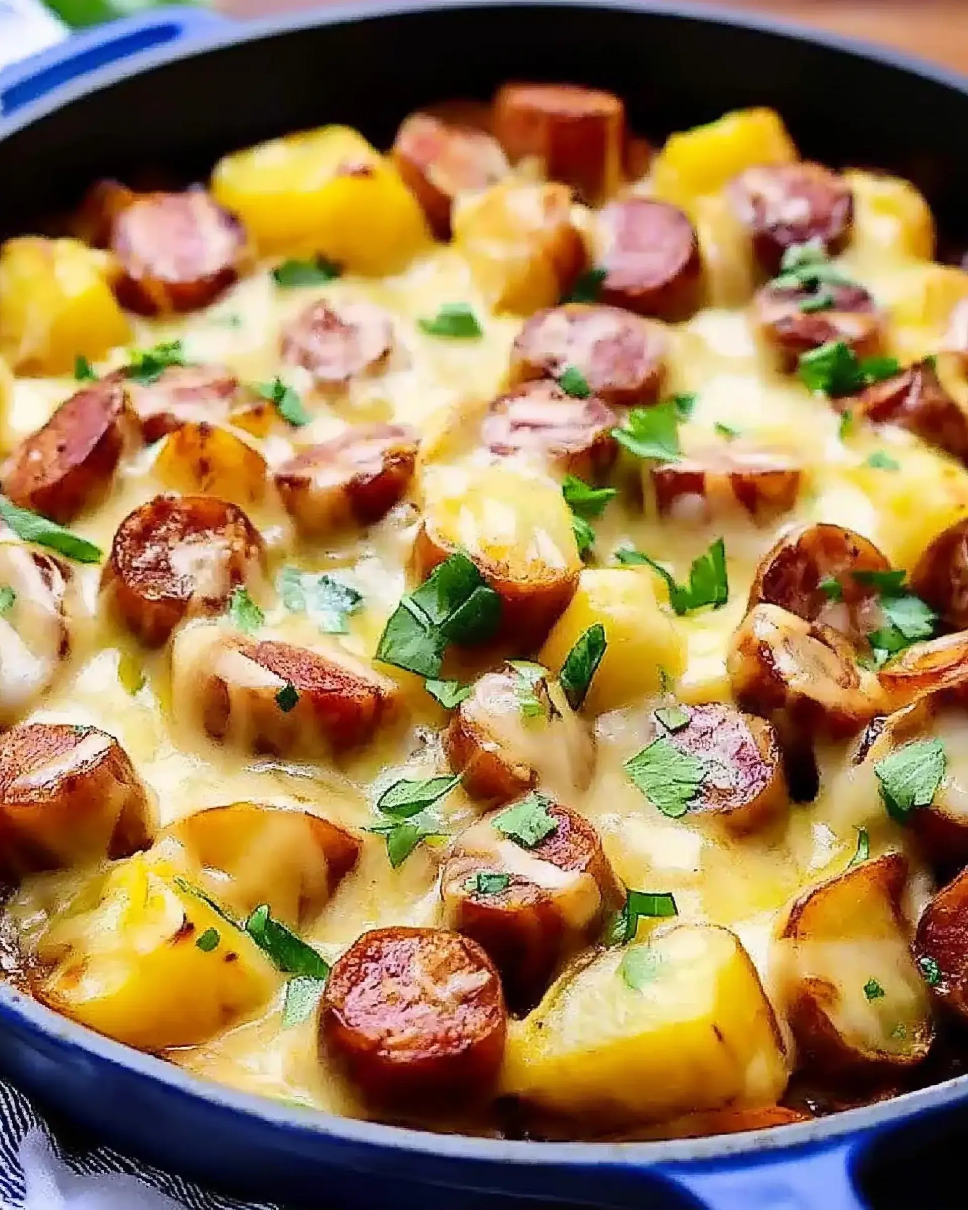 Cheesy Ranch Potatoes and Smoked Sausage: A Must-Try Recipe!