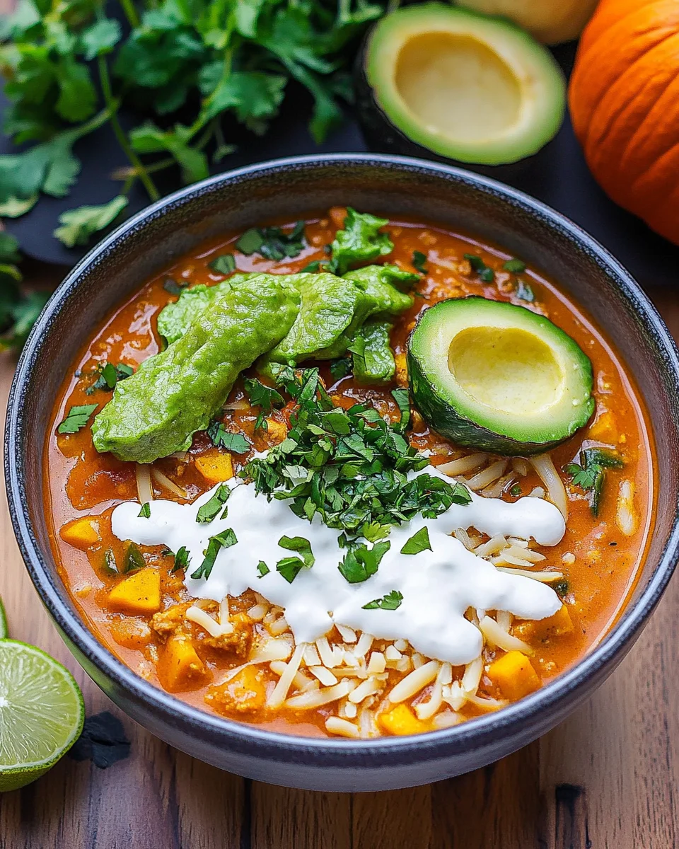 Chicken Chili with Pumpkin: A Cozy Recipe Delight!