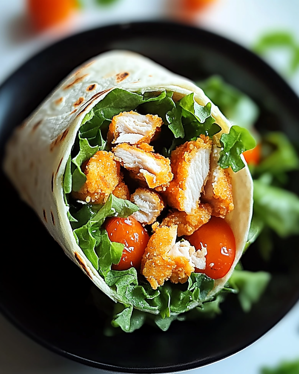 Crispy Chicken Ranch Snack Wrap: Taste This Easy Recipe!