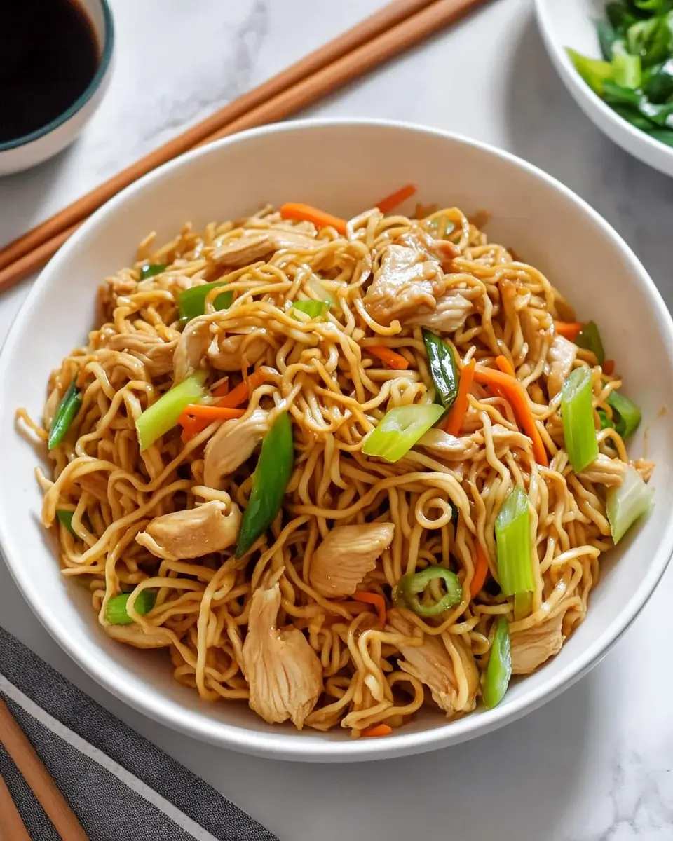 Homemade Chicken Chow Mein: A Simple and Tasty Recipe!