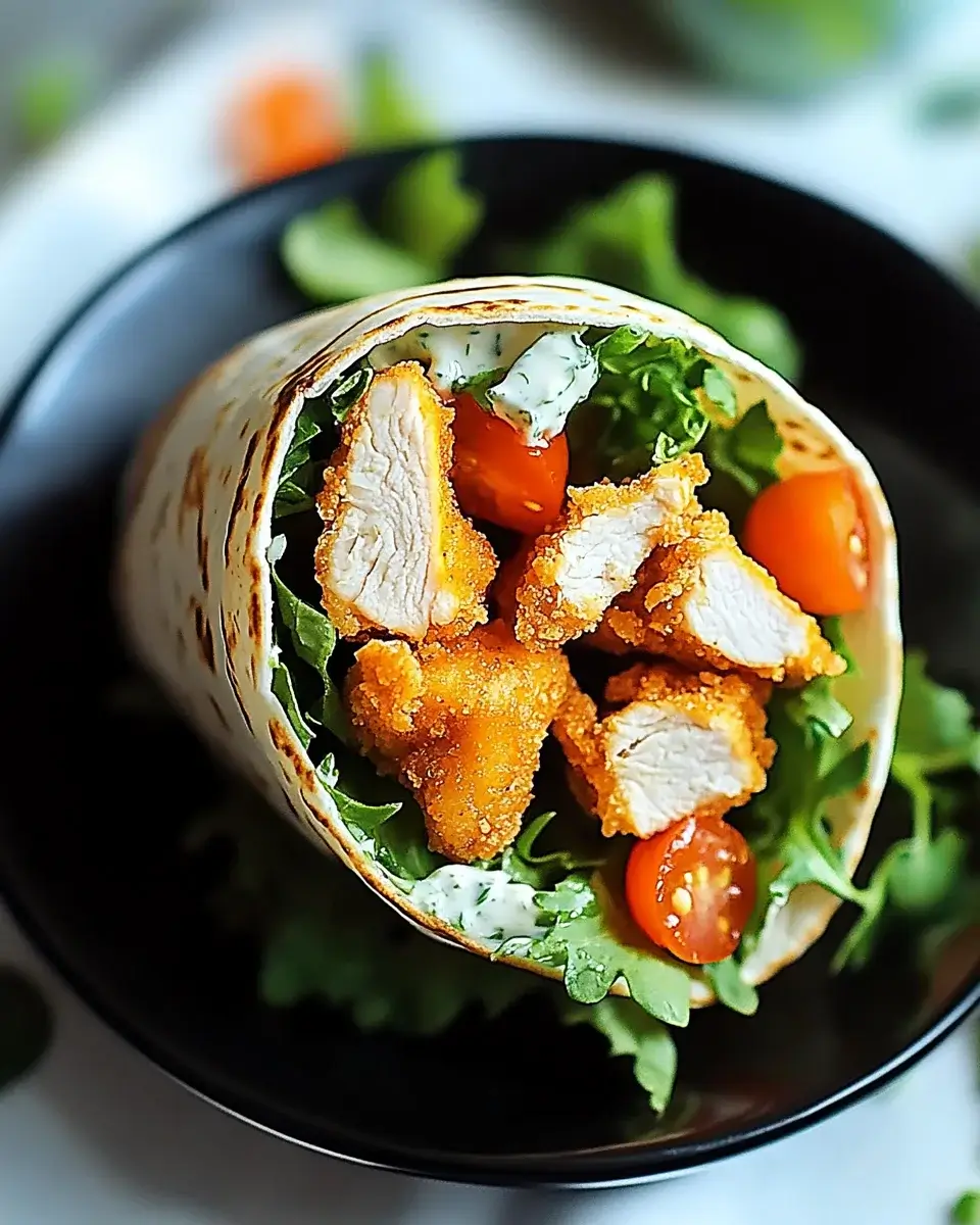 Crispy Chicken Ranch Snack Wrap: A Flavorful Treat!