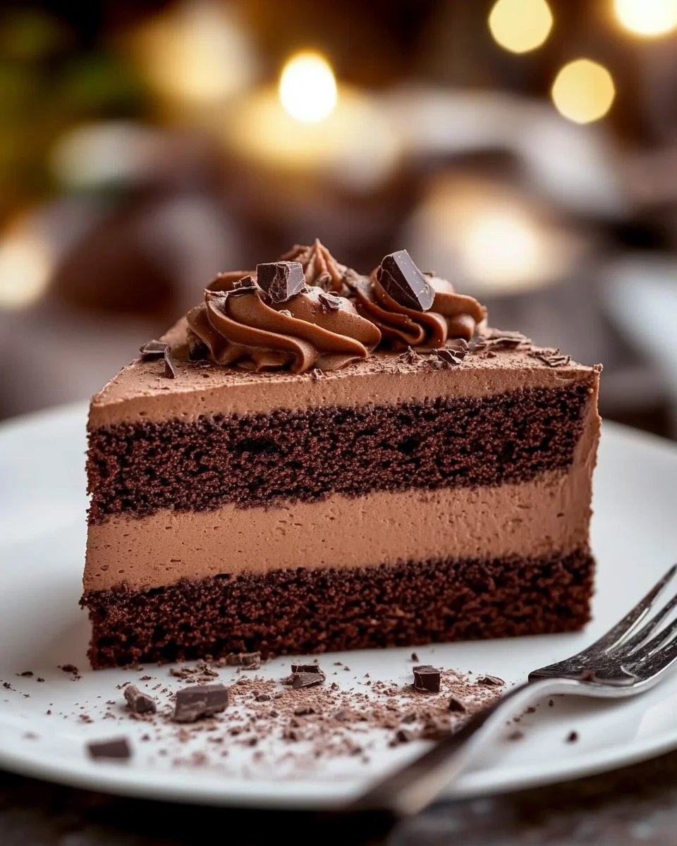 Decadent Chocolate Mousse Cake: Indulge in This Delight!