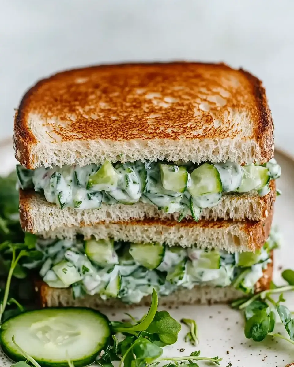 Easy Cucumber Salad Sandwiches: Refreshing Recipe to Try!