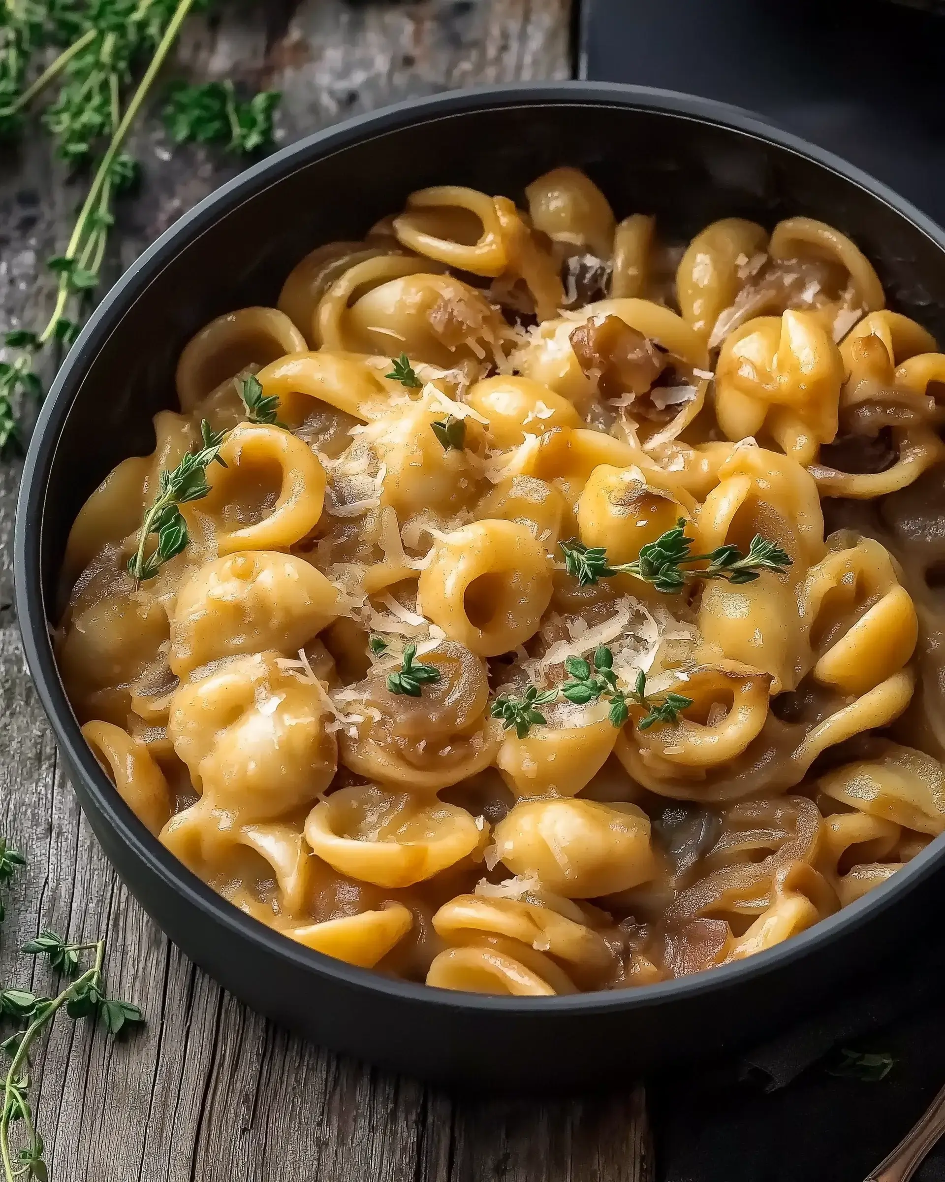 One Pot French Onion Pasta: A Creamy Delight Awaits!