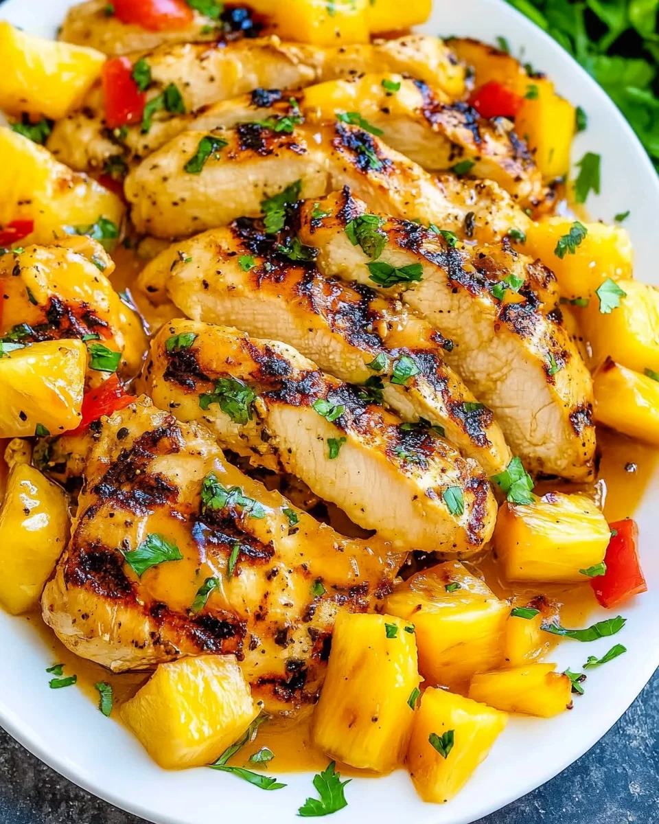 Grilled Mango Pineapple Chicken: A Tropical Delight Awaits!