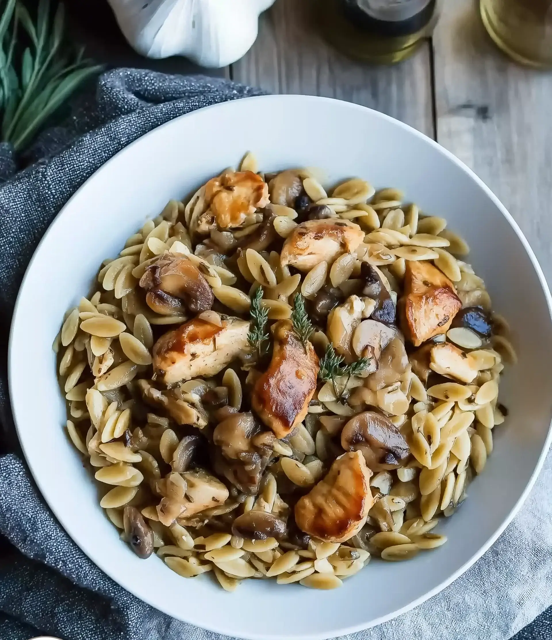 Marsala Chicken Orzo: Discover This Creamy Delight!